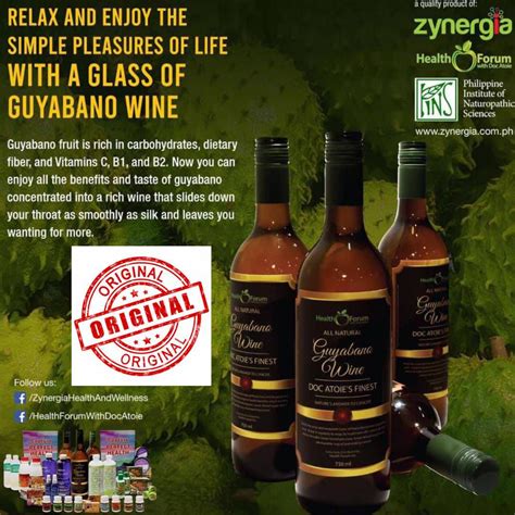 Doc Atoie's Finest – Guyabano Wine! .
